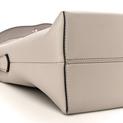 Fendi Vitello Dolce 4 Color Medium By The Way Boston Bag Grigio Polvere Arancio Multicolor 9 of 10