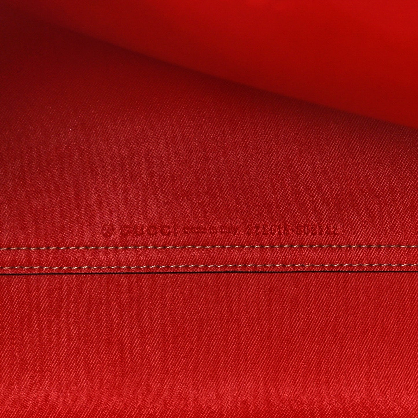 GG Supreme Monogram Small Reversible Tote Beige Red