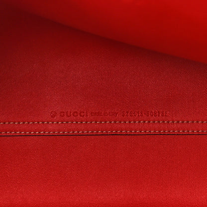 Gucci GG Supreme Monogram Small Reversible Tote Beige Red 11 of 17