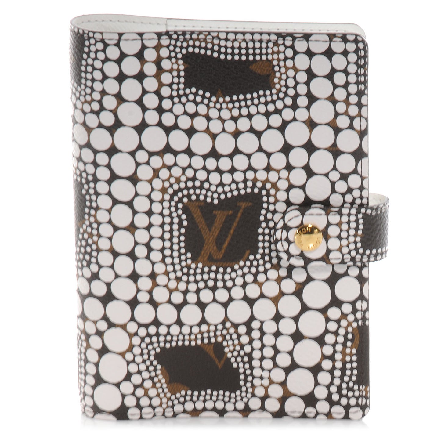Monogram Kusama Town Small Ring Agenda White