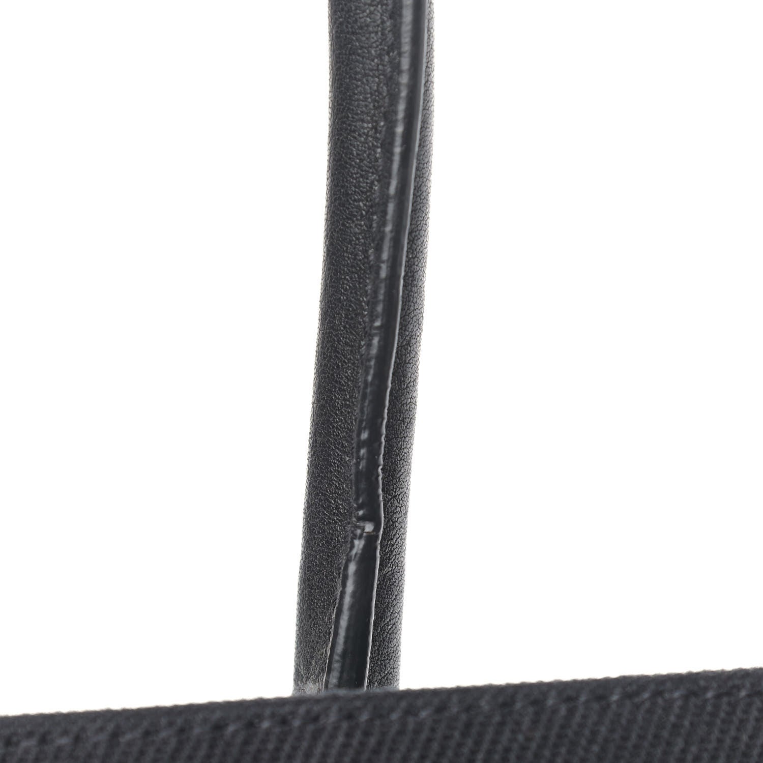 Saint Laurent Linen Calfskin Rive Gauche Tote Black 19 of 20