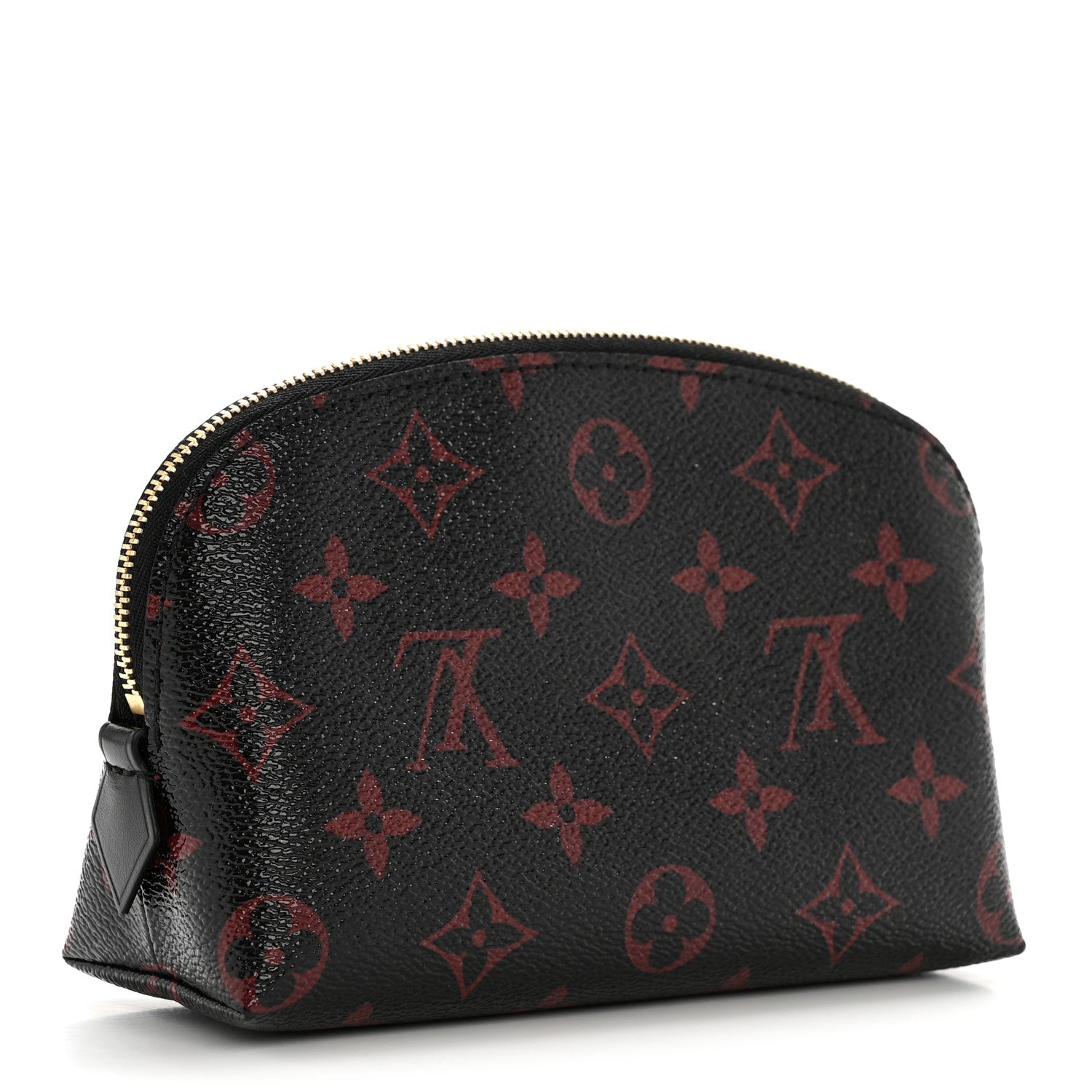 Louis Vuitton Monogram Tomette Cosmetic Pouch PM Black 3 of 7