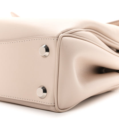 Balenciaga Natural Smooth Calfskin Small Rodeo Top Handle Handbag Almond 9 of 9