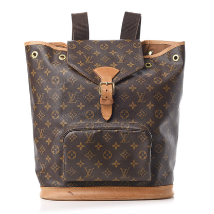 Louis Vuitton Monogram Montsouris GM Backpack 1 of 19
