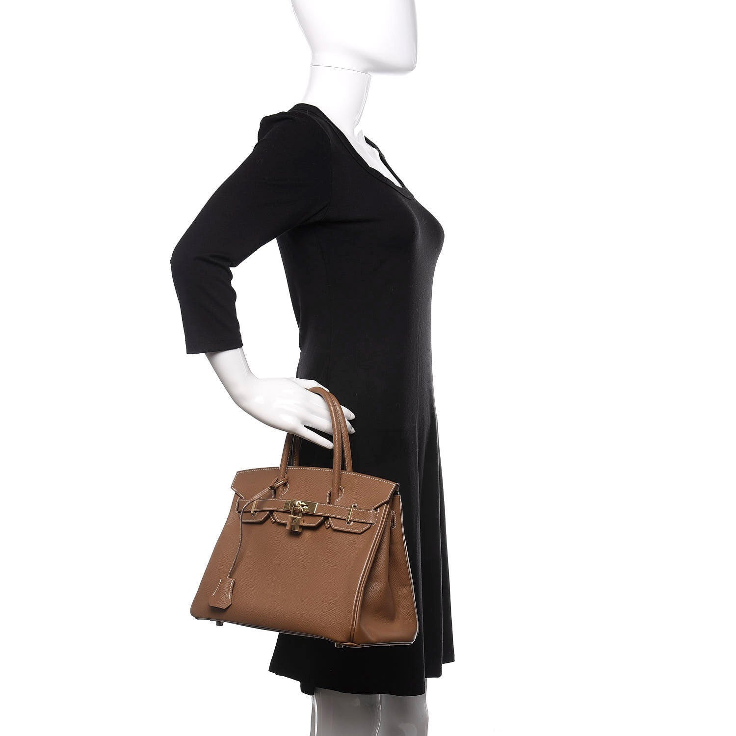 Hermes Epsom Birkin 30 Gold 2 of 12