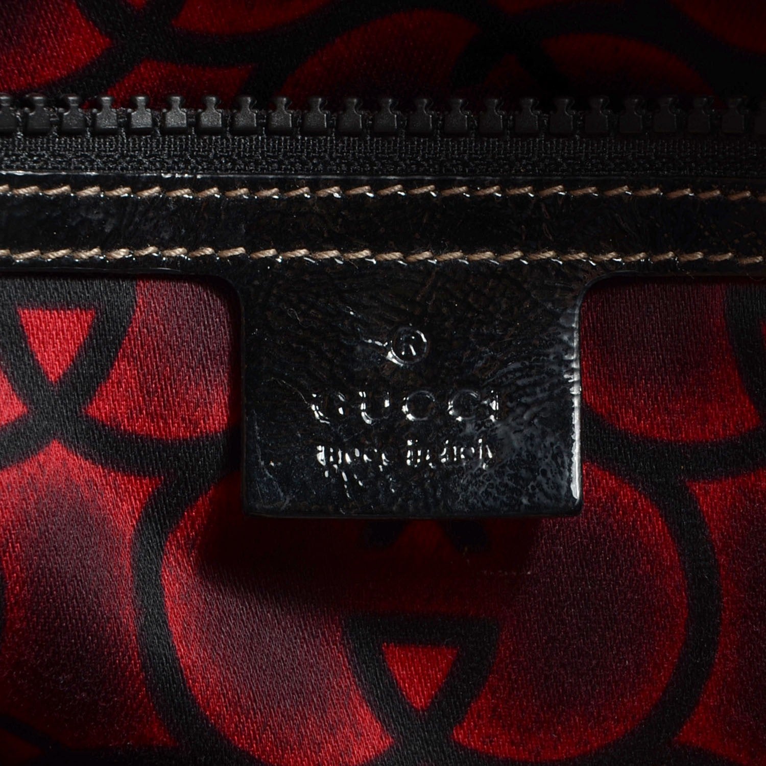 Gucci Dialux Snow Glam Medium Boston Black 6 of 9