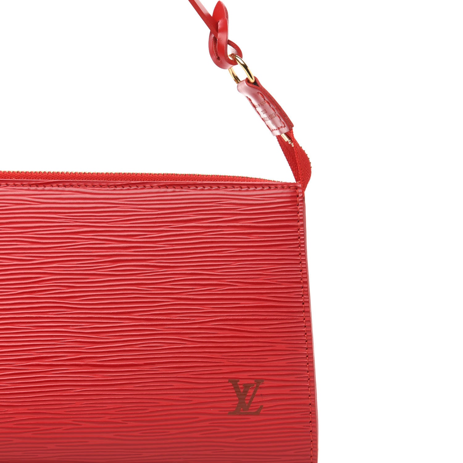 Louis Vuitton Epi Pochette Accessories 24 Castillan Red 10 of 10