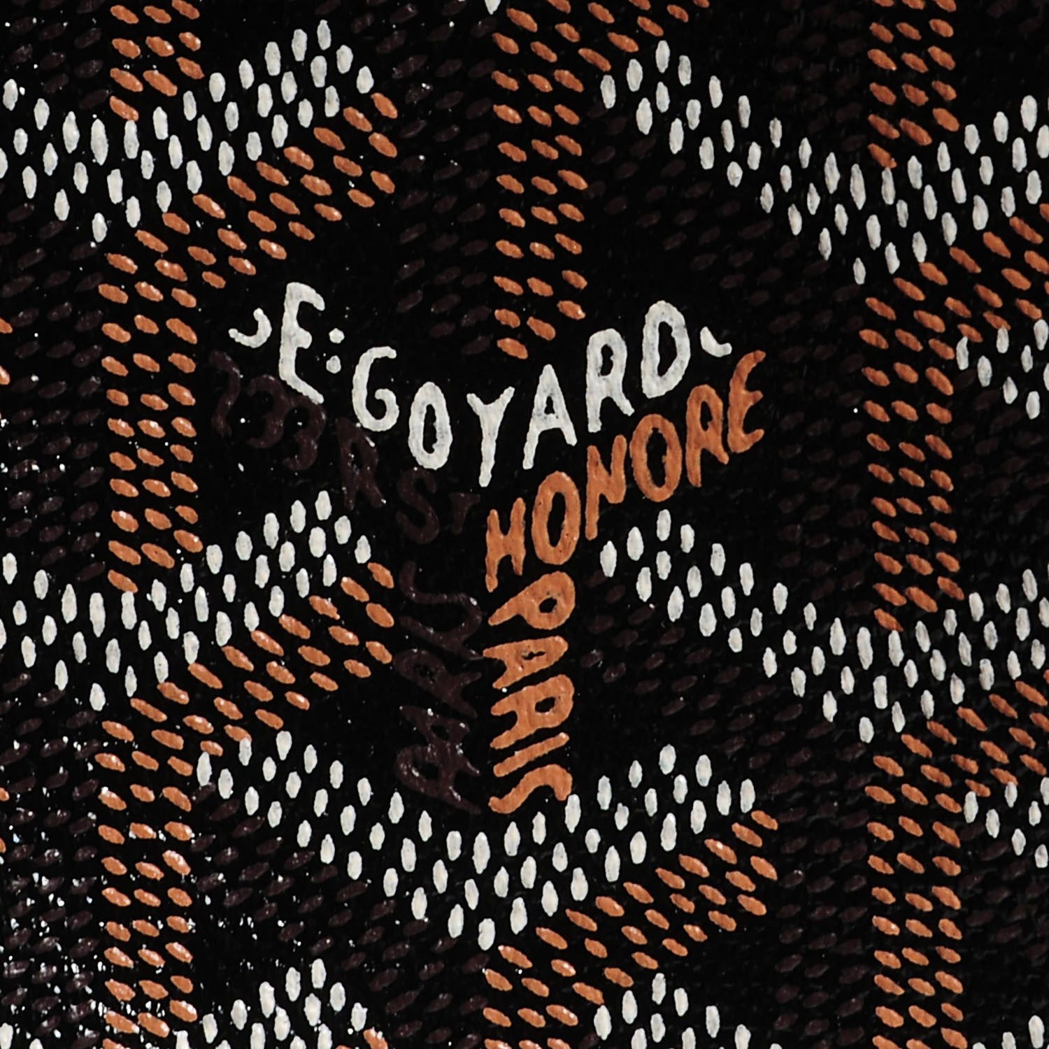 Goyard Goyardine Saint Louis GM Black Gold 7 of 9