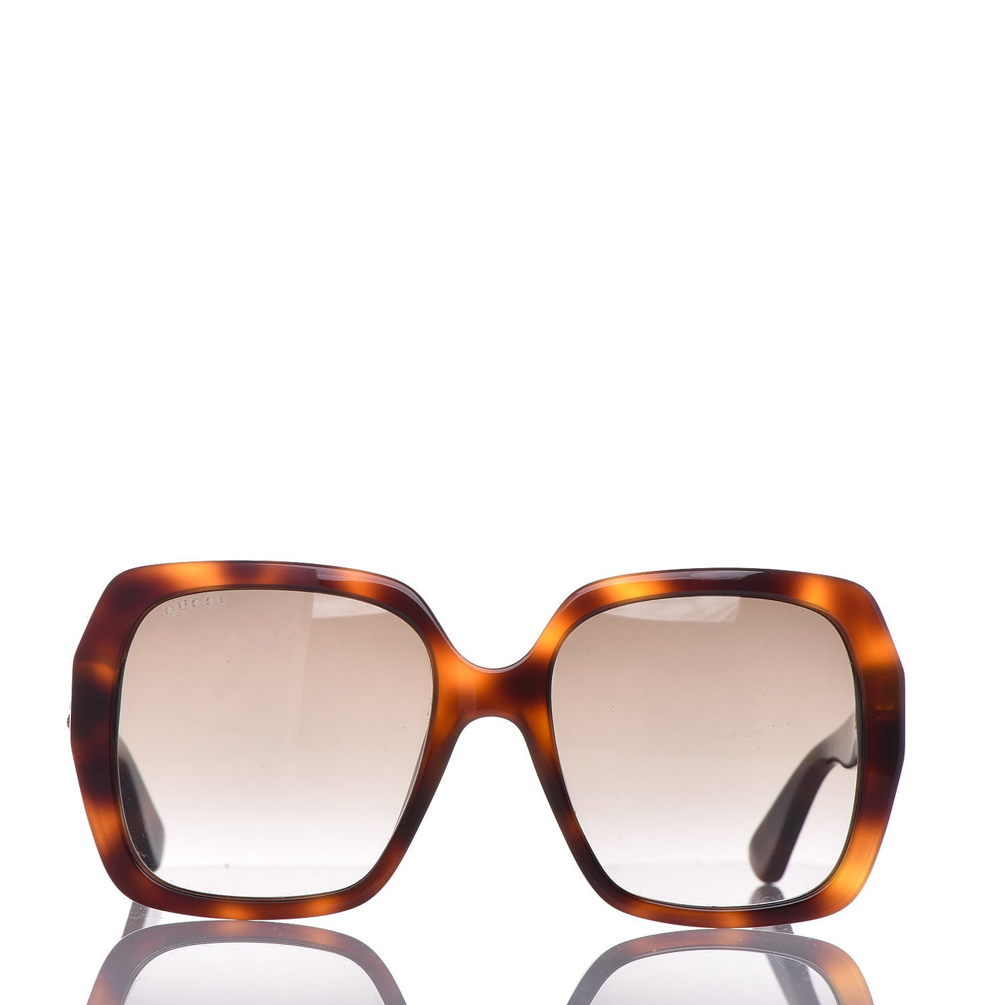 Acetate Square Frame GG0096S Sunglasses Tortoise