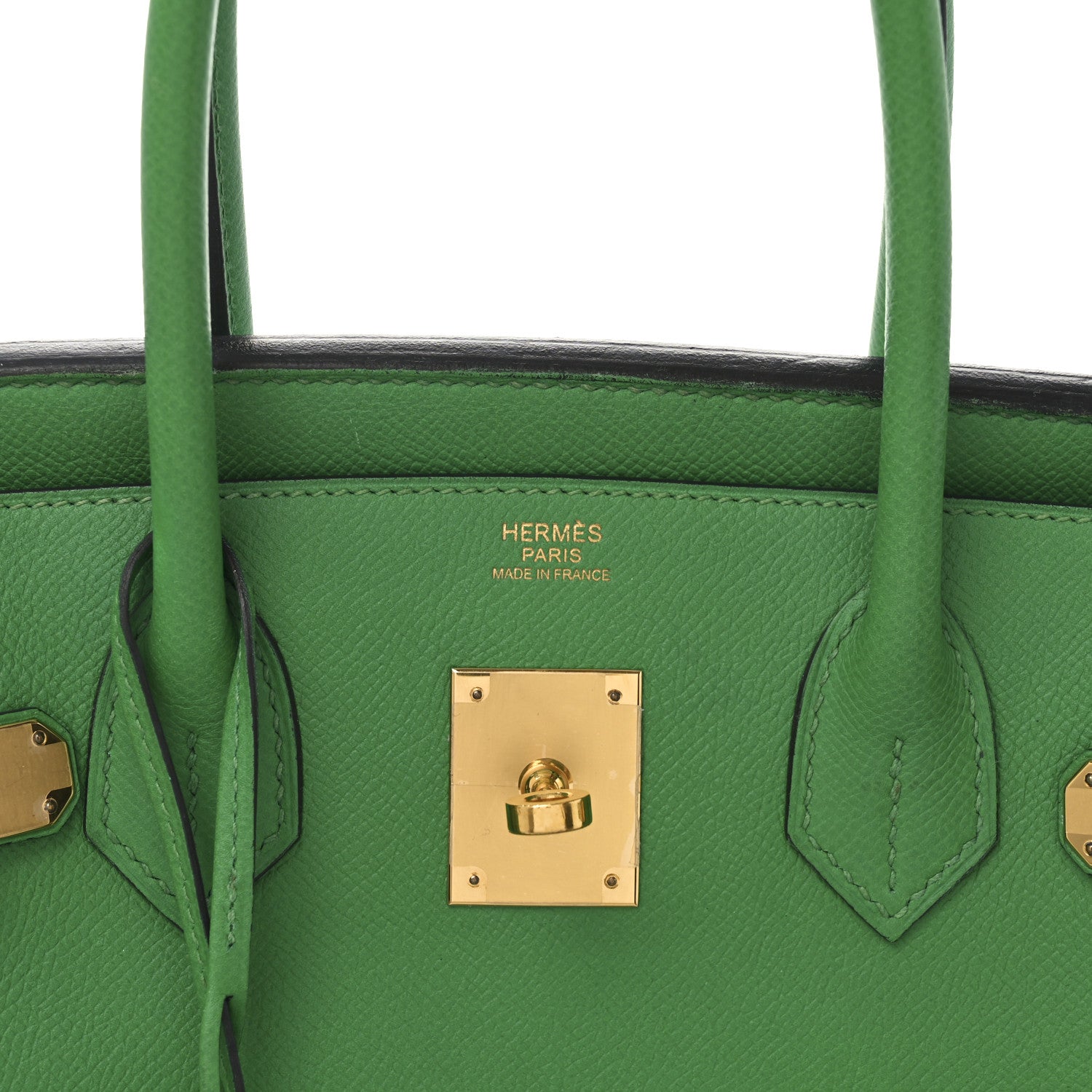 Hermes Epsom Birkin 30 Bambou 6 of 10