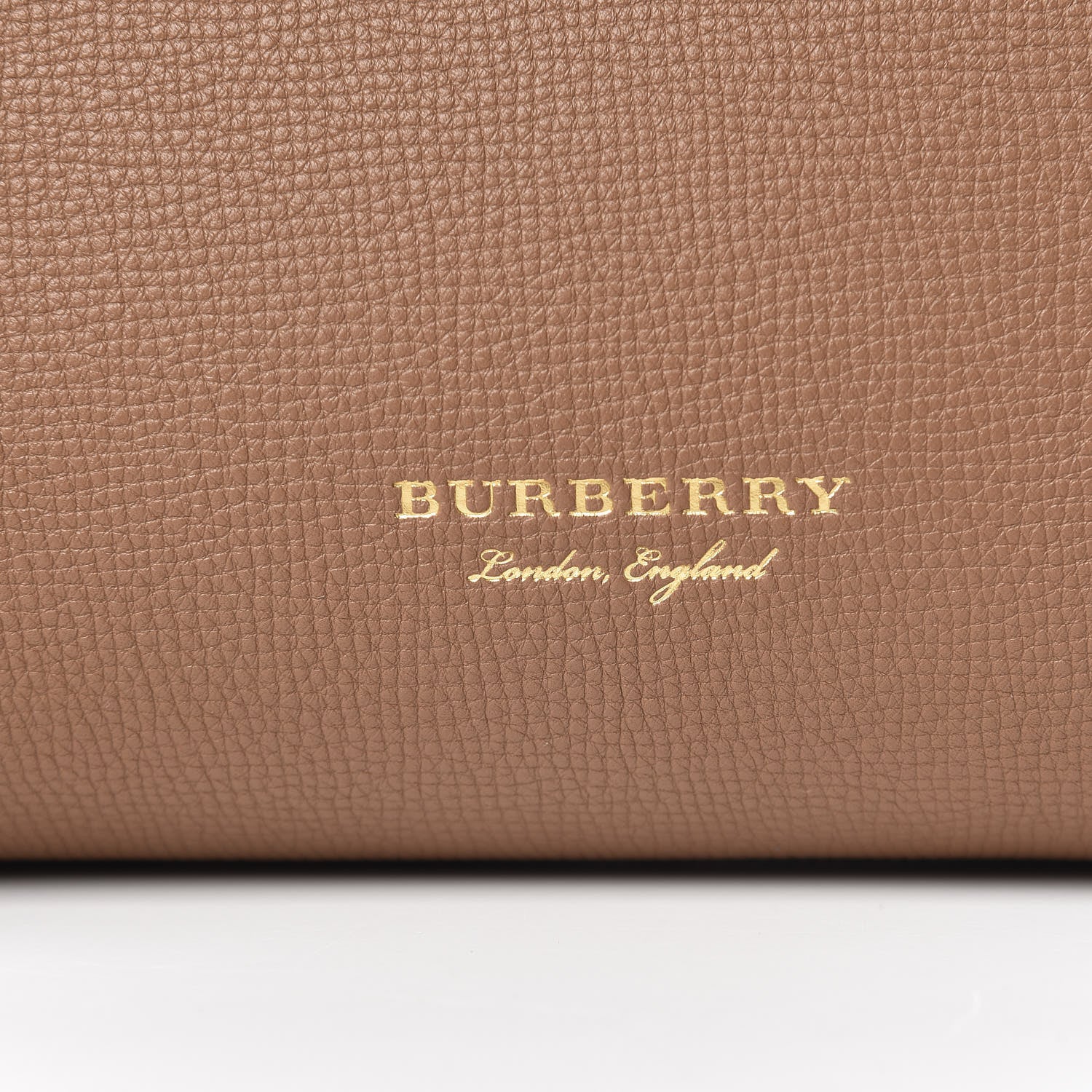 Burberry Derby Calfskin House Check Medium Camberley Dark Sand 8 of 11