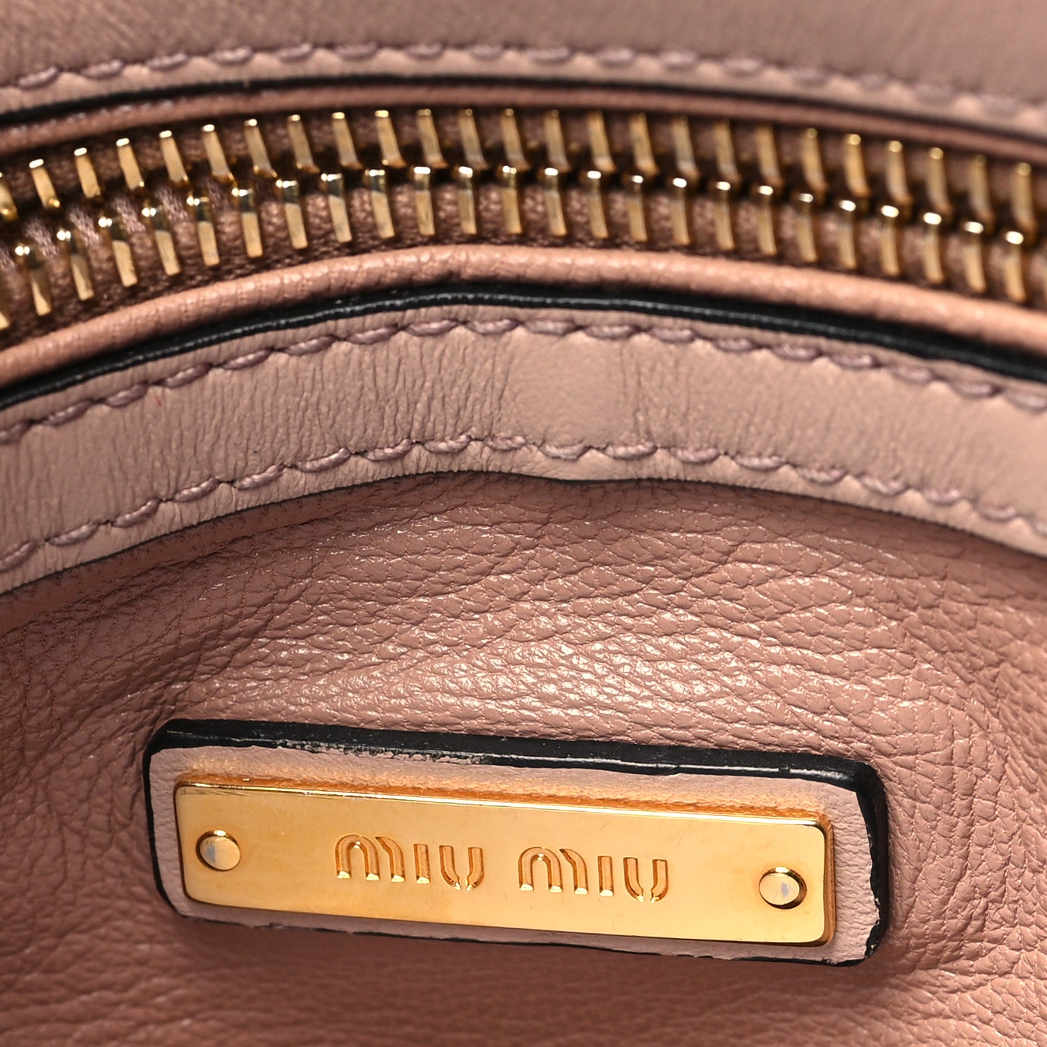 Miu Miu Nappa Shoulder Bag Cammeo 6 of 11