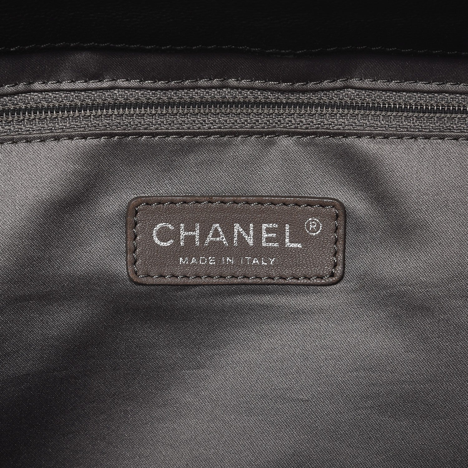 Chanel Calfskin Quilted XXL Travel Flap Bag Black 6 of 10