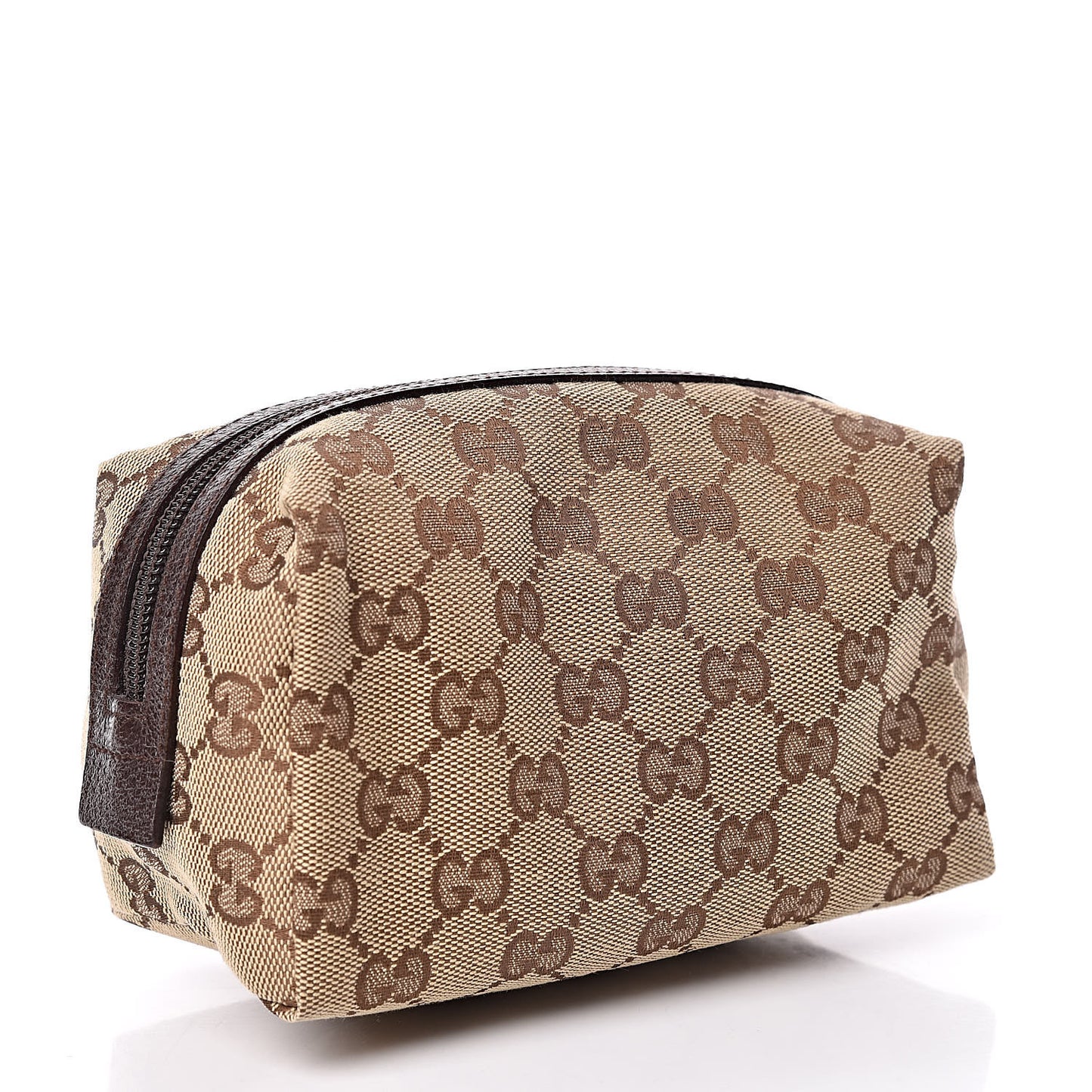 Monogram Large Cosmetic Case Brown