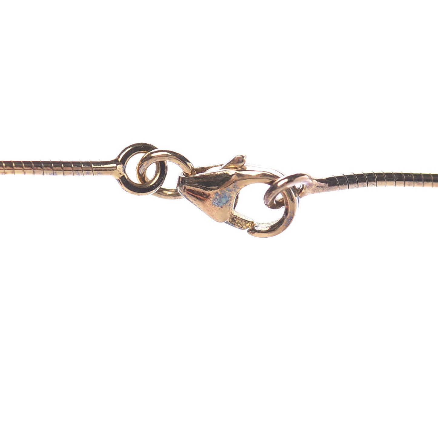Gold Lacquered Cage d'H Pendant Necklace Black