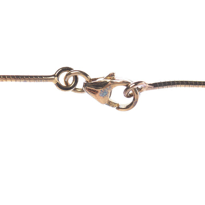 Hermes Gold Lacquered Cage d'H Pendant Necklace Black 4 of 6