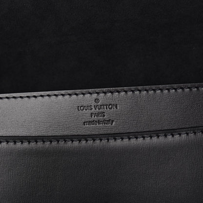 Louis Vuitton Calfskin Swarovski Louise EW Clutch Black 6 of 8