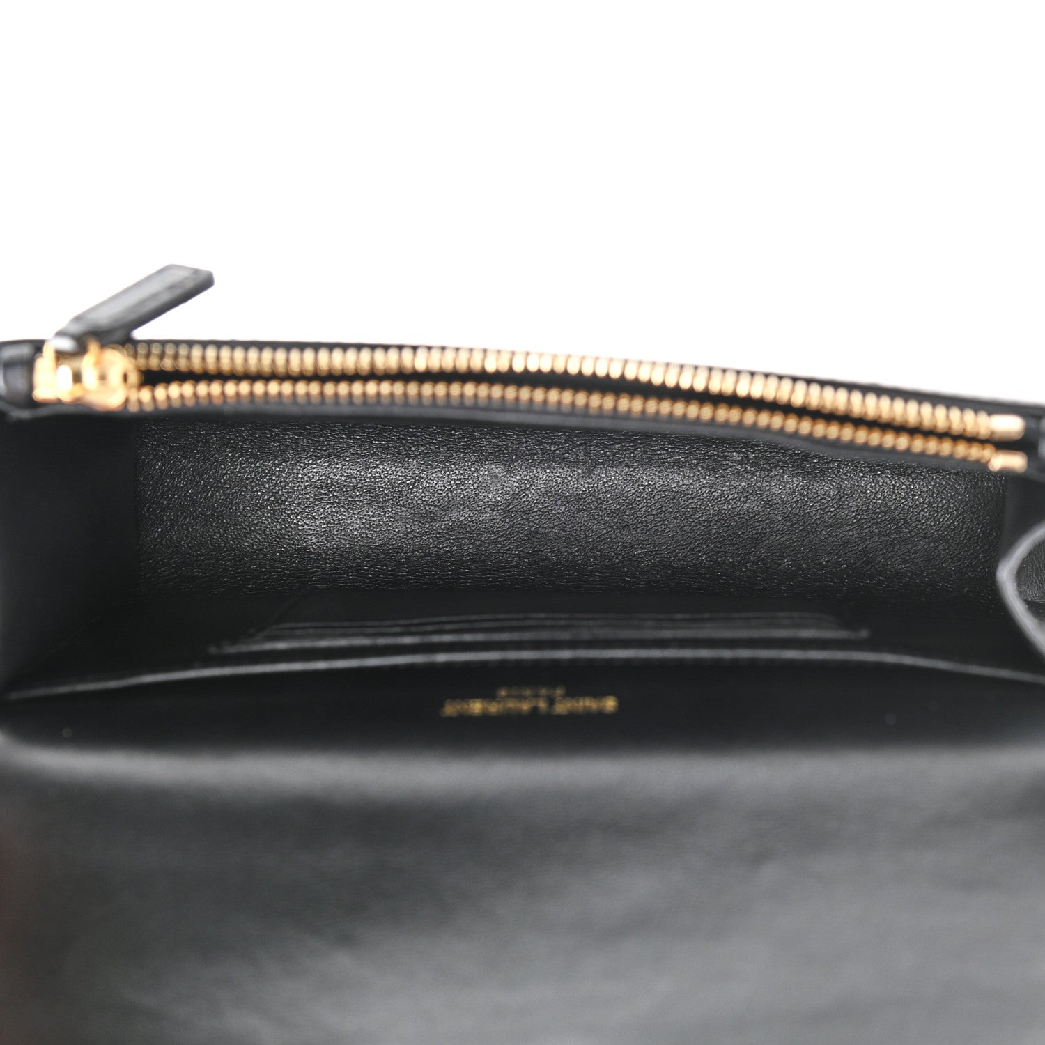 Saint Laurent Smooth Calfskin Monogram Kate Belt Bag Black 5 of 11