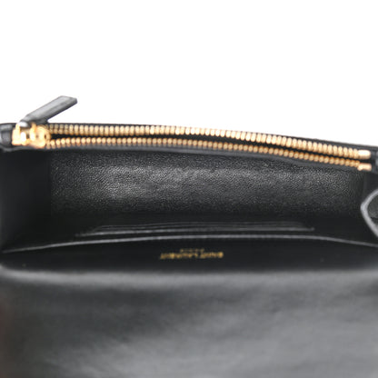 Saint Laurent Smooth Calfskin Monogram Kate Belt Bag Black 5 of 11
