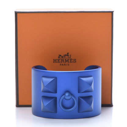 Hermes Aluminium Sunset Collier De Chien CDC Bracelet T2 Bleu Encre 5 of 5