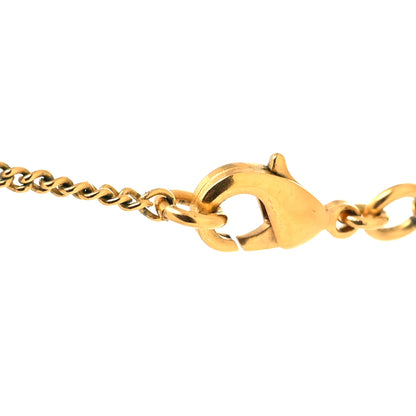 Chanel Metal CC Necklace Matte Gold 4 of 5