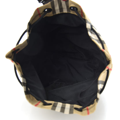 Burberry Econyl Icon Stripe Phoebe Drawcord Pouch Archive Beige 6 of 11