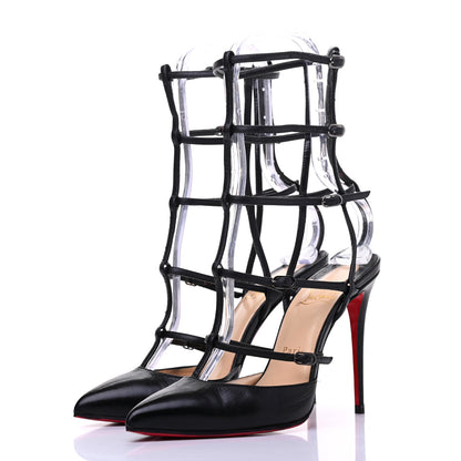 Christian Louboutin Kid Kadreyana 100 Pumps 37 Black 3 of 15