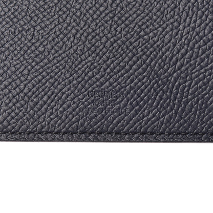 Hermes Epsom Tarmac PM Passport Holder Bleu Indigo 12 of 14