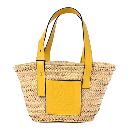 Loewe Raffia Basket Tote Bag Natural Yellow 1 of 9