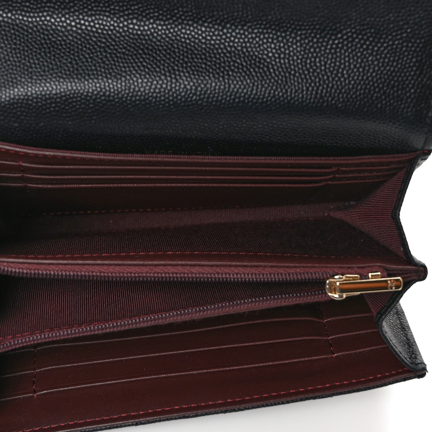 Chanel Caviar Quilted Medium Flap Wallet Black 5 of 10