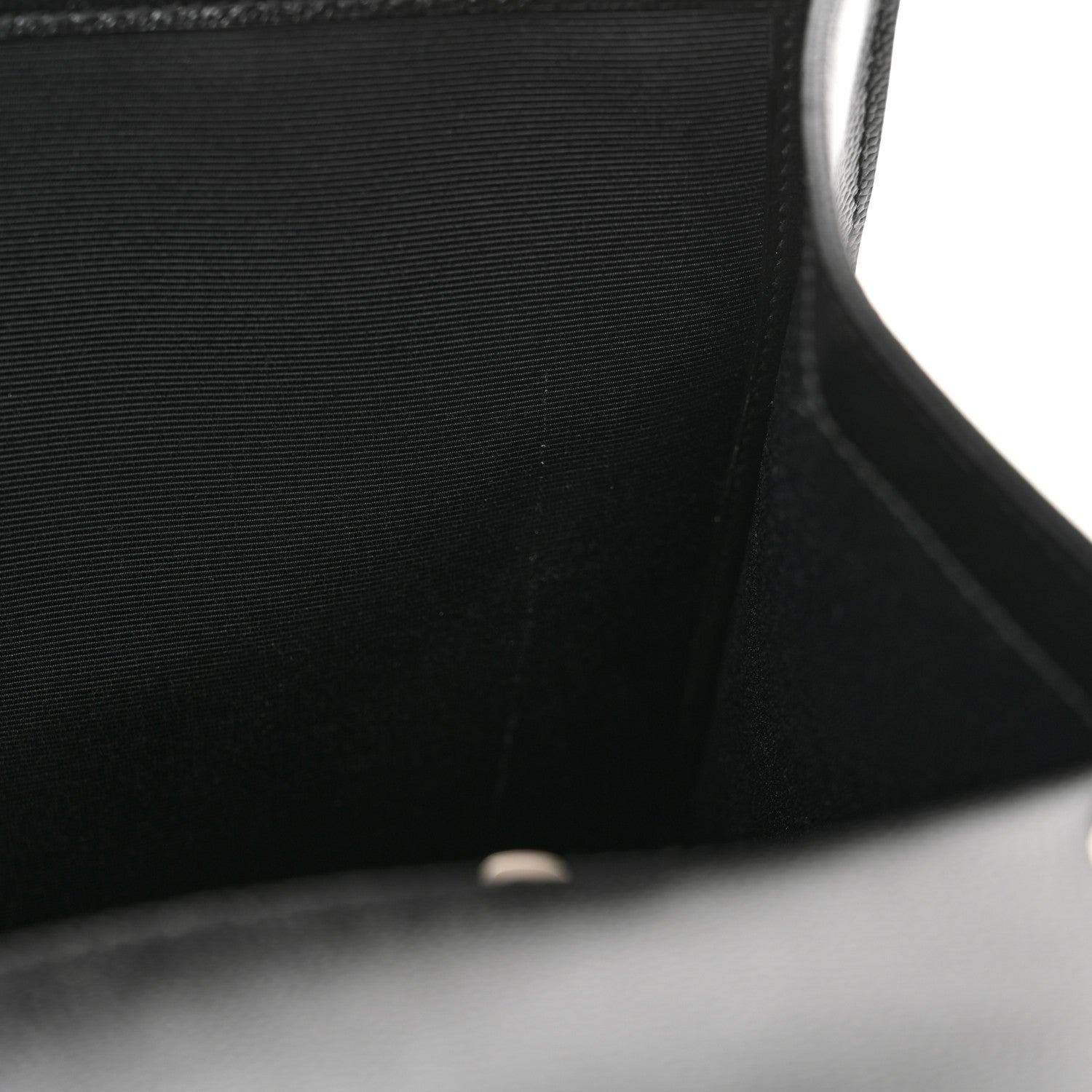 Saint Laurent Grain De Poudre Textured Mixed Matelasse Large Triquilt Monogram Satchel Black 12 of 12