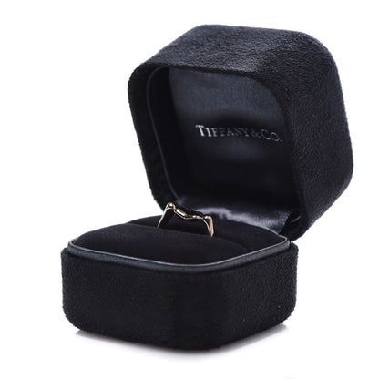 Tiffany 18K Rose Gold Elsa Peretti Bean Ring 52 6 8 of 8