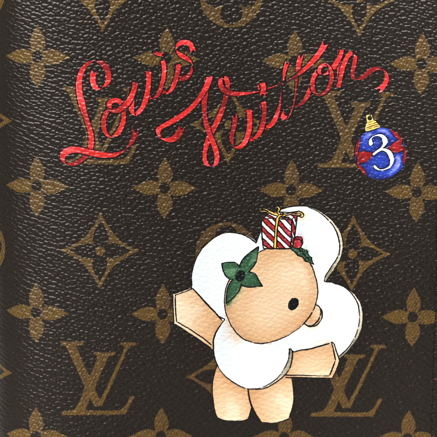 Louis Vuitton Monogram Emily Notebook Cover MM Gold 7 of 8