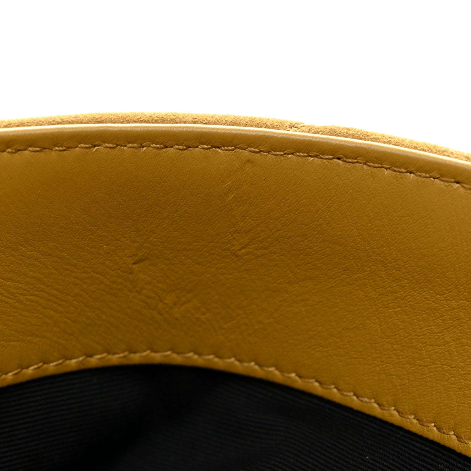 Saint Laurent Suede Y Quilted Monogram Medium Loulou Chain Satchel Chartreuse 11 of 15