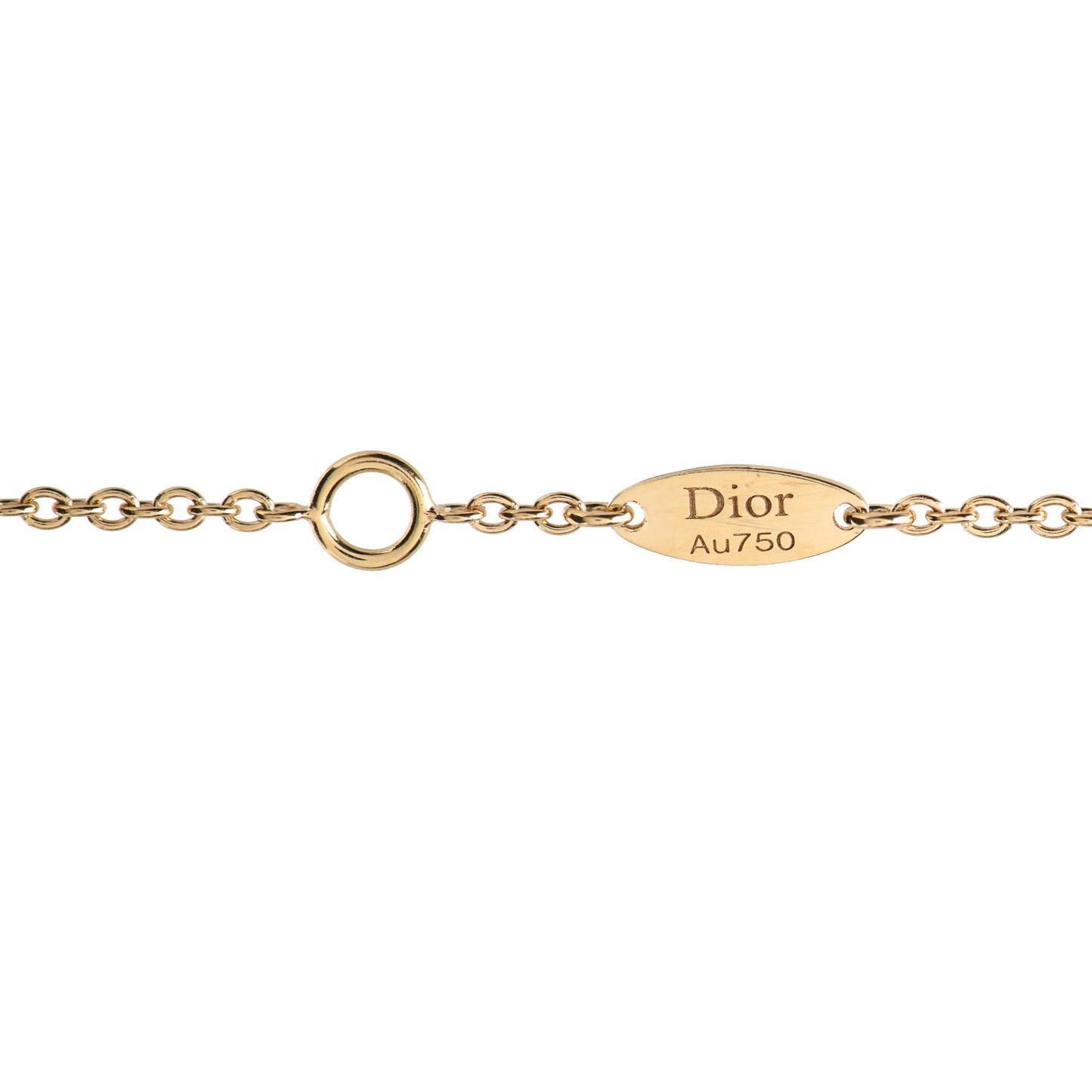 18K Yellow Gold Diamond Mother of Pearl Multi Gemstone Rose Des Vents Charm Bracelet