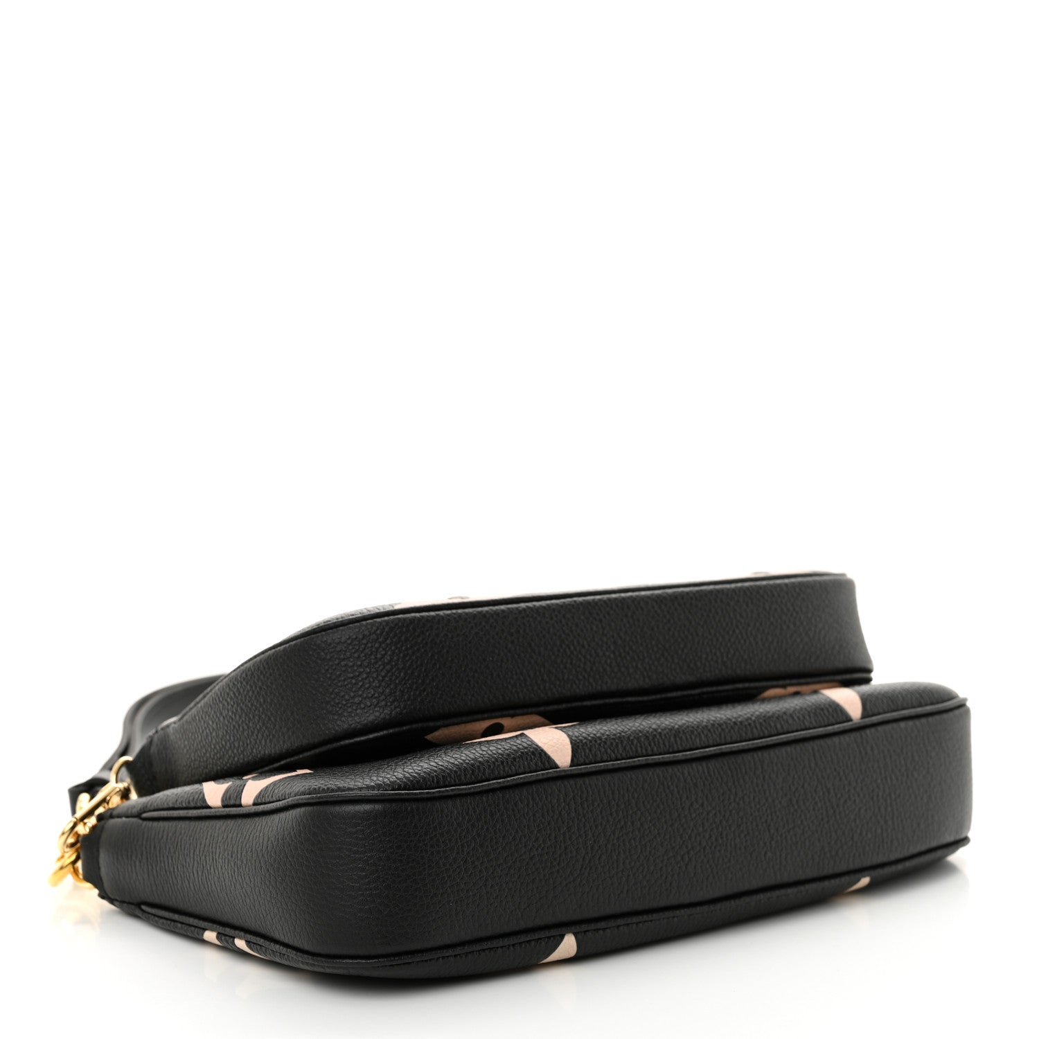 Louis Vuitton Empreinte Monogram Giant Multi Pochette Accessories Black Beige 4 of 9