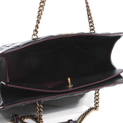 Chanel Calfskin Quilted Perfect Edge Tote Black 5 of 9
