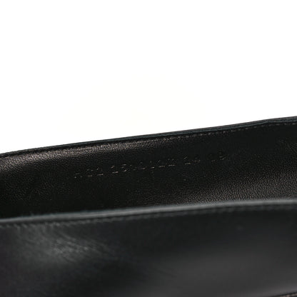 Hermes Calfskin Kelly Ballet Flats 37 Black 9 of 9