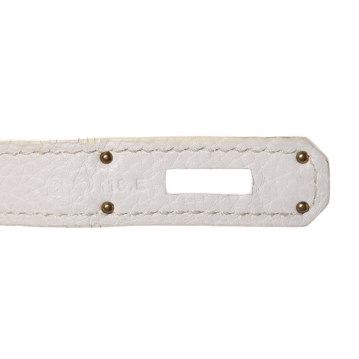 Taurillon Clemence Birkin 35 White