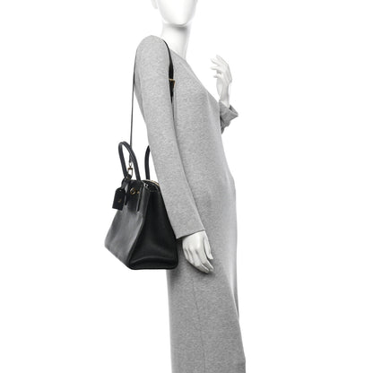 Louis Vuitton Taurillon City Steamer PM Black 2 of 11