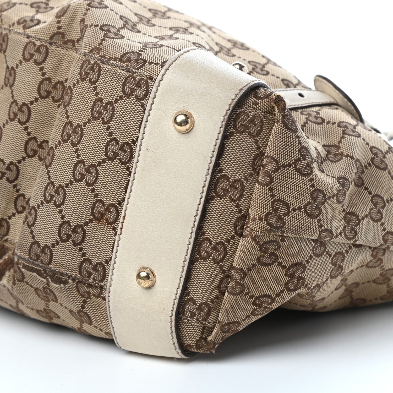 Gucci Monogram Medium Pelham Shoulder Bag Off White 9 of 12