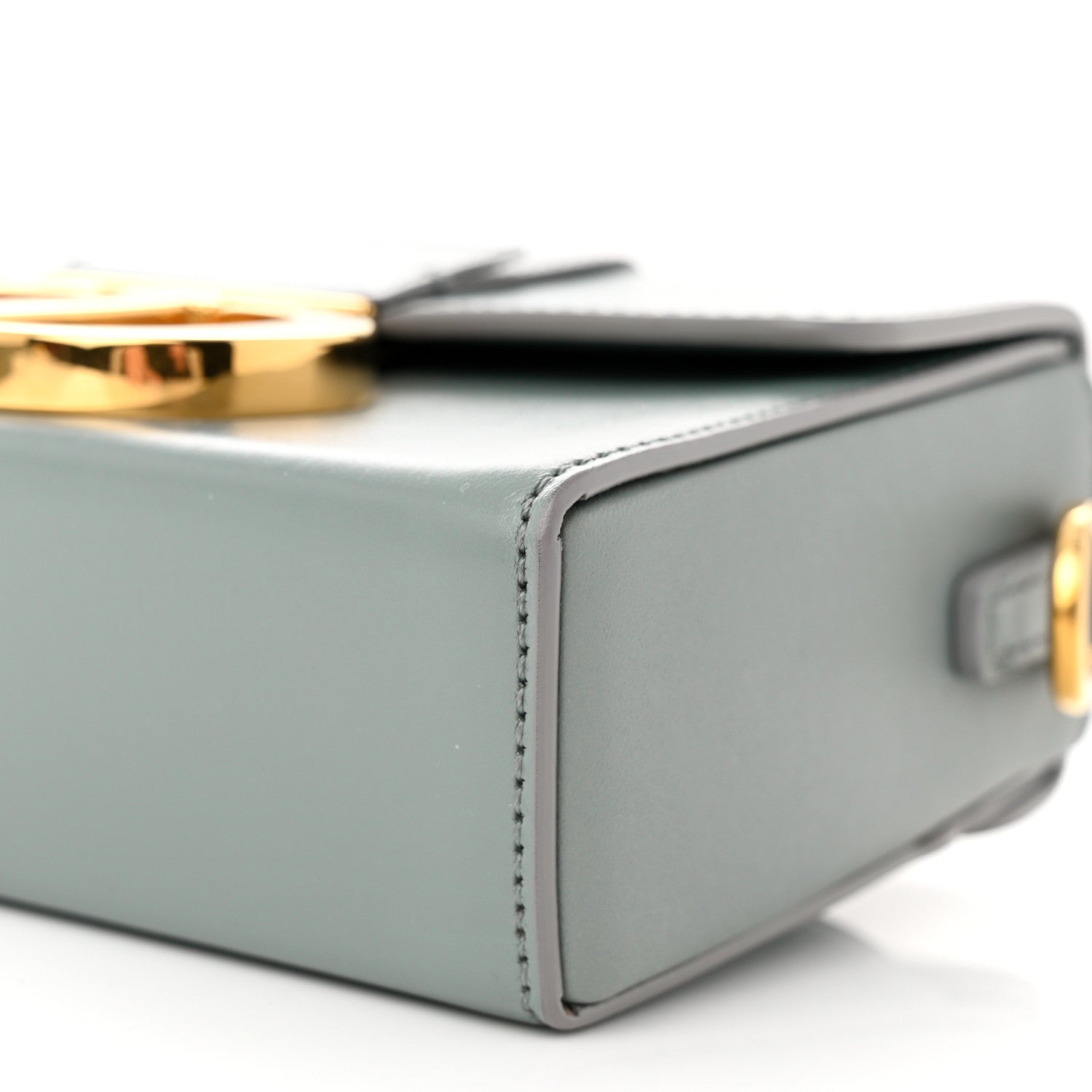 Christian Dior Box Calfskin 30 Montaigne Box Bag Gray 10 of 10