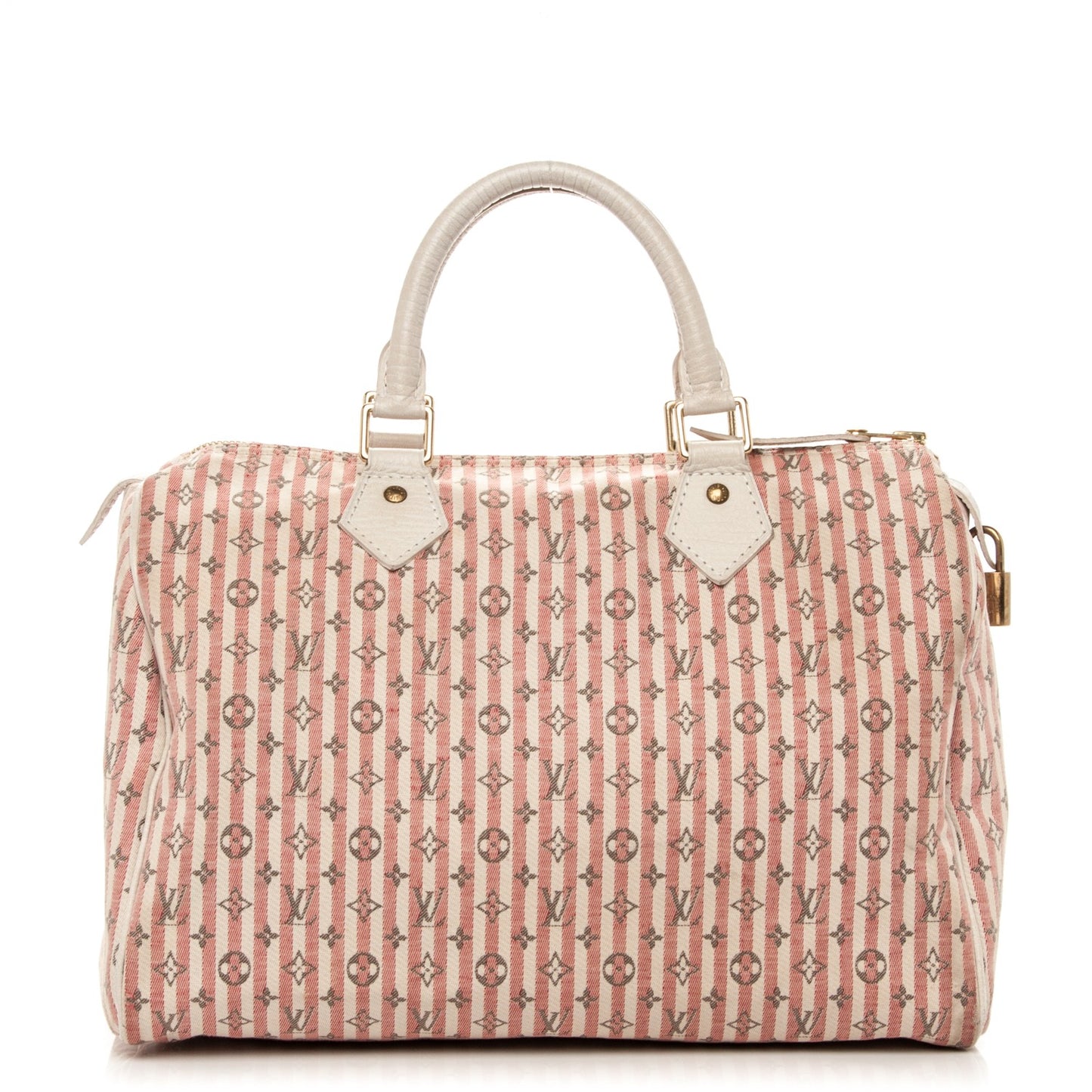Mini Lin Croisette Speedy 30 Rouge