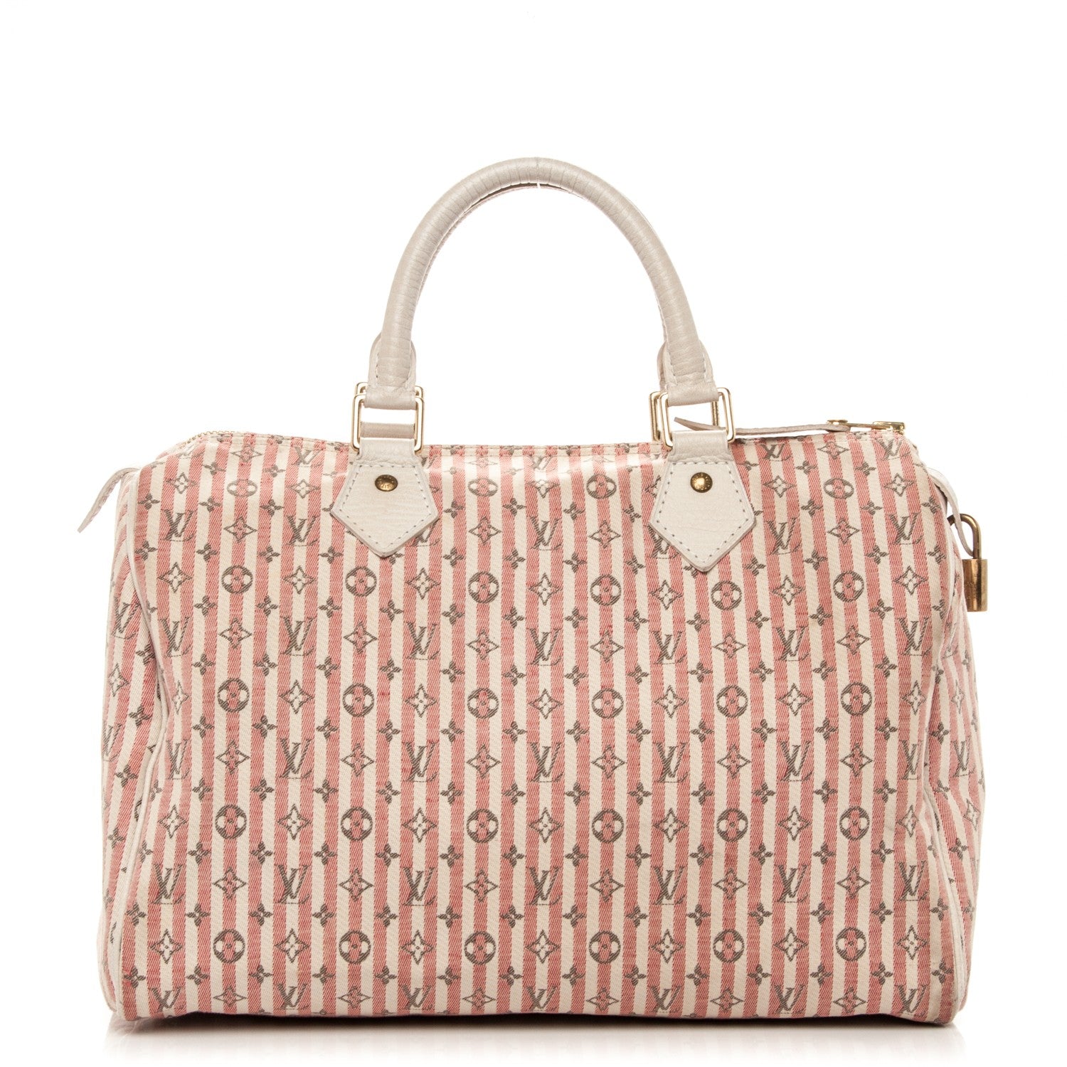Louis Vuitton Mini Lin Croisette Speedy 30 Rouge 1 of 6