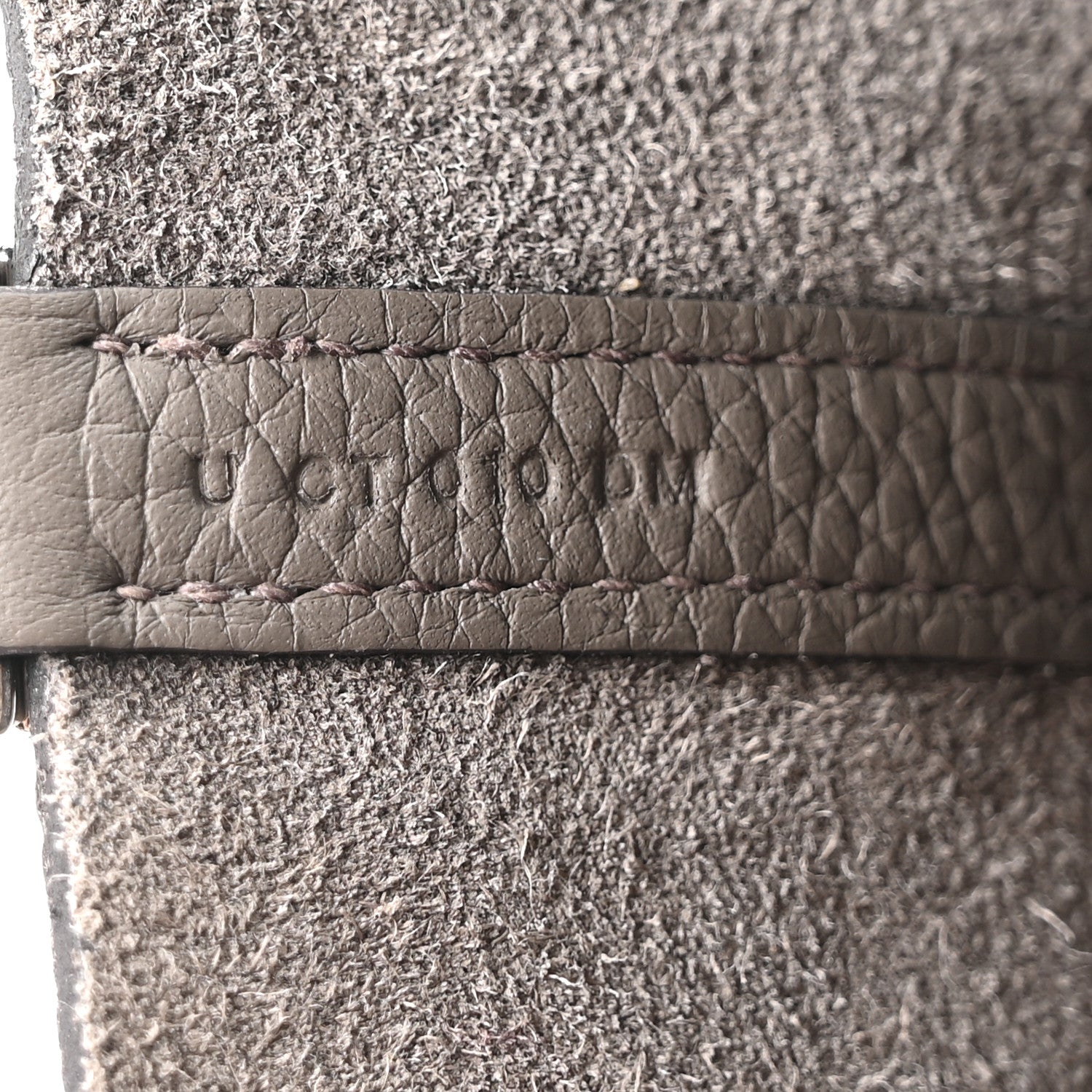 Hermes Taurillon Clemence Picotin Lock 22 MM Gris Asphalte 1859506