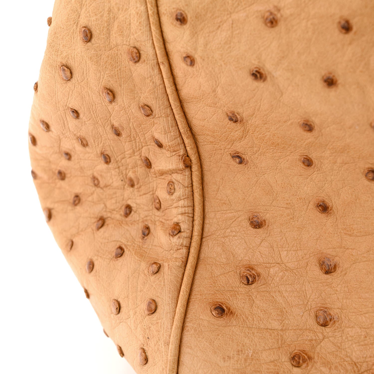 Prada Ostrich Executive Tote Cognac 14 of 18