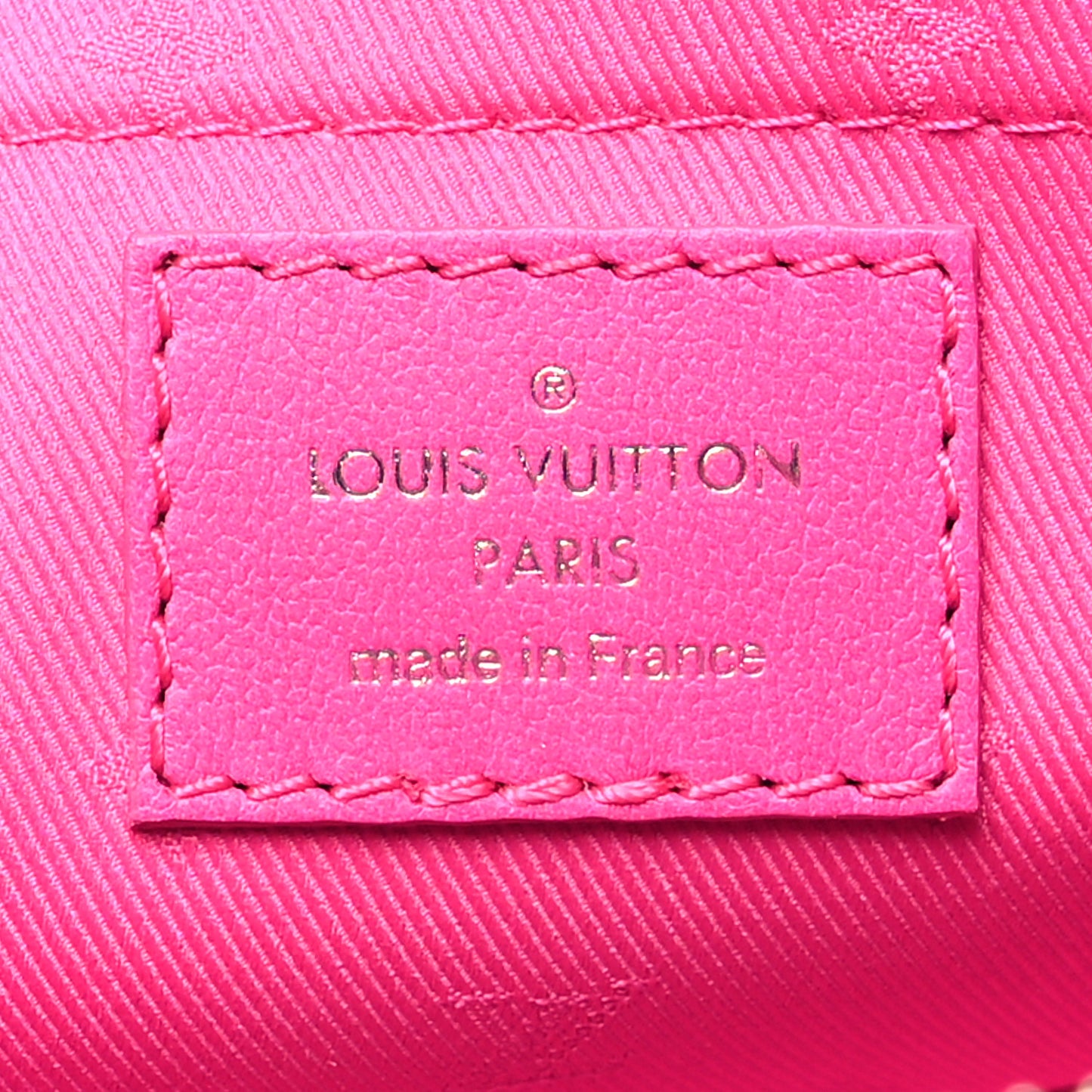Calfskin Bubblegram Alma BB Rose Miami