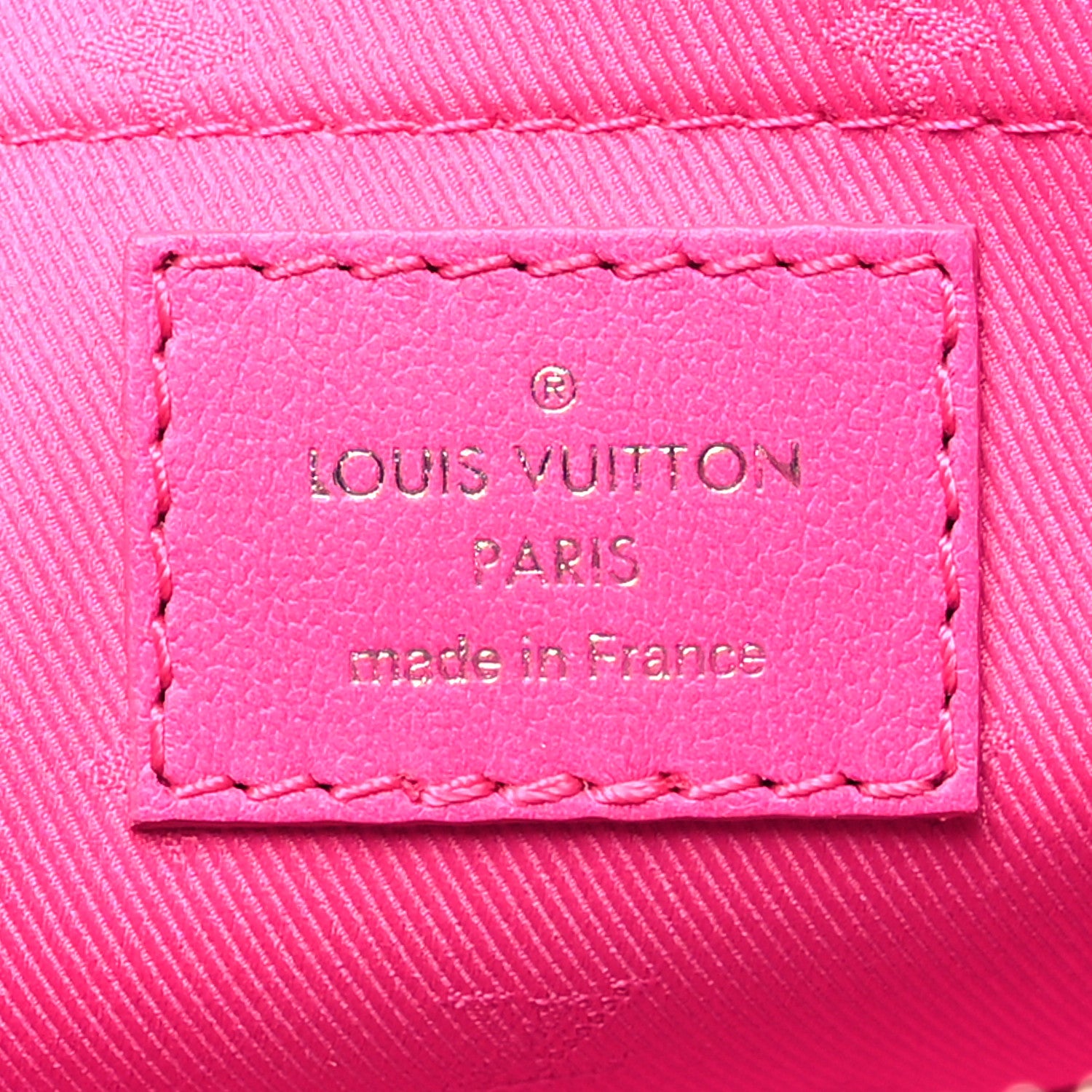Louis Vuitton Calfskin Bubblegram Alma BB Rose Miami 6 of 9