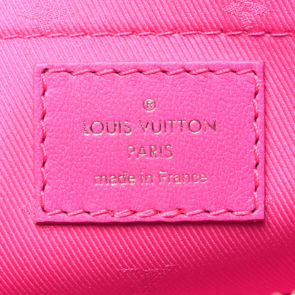 Louis Vuitton Calfskin Bubblegram Alma BB Rose Miami 6 of 9