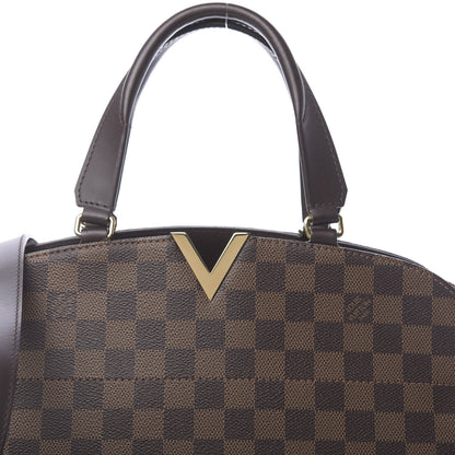 Louis Vuitton Damier Ebene Kensington Bowling Bag 7 of 9